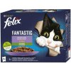Felix Fantastic hovädzie, kuracie, losos, pstruh v želé 12 x 85 g