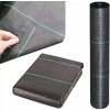Mulčovacia textília (proti burine) čierna 80 x 5000 cm 90 g/m2