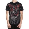 tričko hardcore AFFLICTION SHADOW THIEF Čierna
