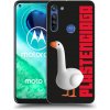 Picasee silikónový prehľadný obal pre Motorola Moto G8 - Kiky Ricky