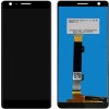 Nokia 3.1 čierny OEM LCD displej s dotykom