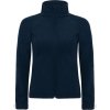B&C | Hooded Softshell /women, Dámska 3-vrstvová softshellová bunda s kapucňou, modrá navy, XS