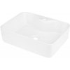 Gamma Yogi, umývadlo na dosku 480x375x135 mm, biela lesklá, GMA-UC-YOGI