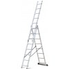 Hliníkový rebrík trojdielny 3x11 Procraft PLA3.704 | PLA3.704