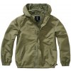 BRANDIT Detská bunda Summerwindbreaker Frontzip Olivová Veľkosť: 134/140