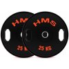 HMS TOG25 Sada pogumovaných olympijských kotoučů 50 mm 2 x 25 kg