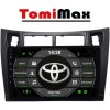 TomiMax Toyota Yaris Android 13 autorádio s WIFI, GPS, USB, BT HW výbava: QLED 4 Core 2GB+32GB LOW - iba displej A,C