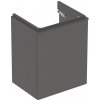 GEBERIT Skrinka Smyle Square pod malé umývadlo,láva,Závesy Ľ, 500.351.JK.1
