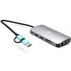 i-tec USB 3.0 USB-C/TB3 3x Display Metal Nano Dock with LAN,