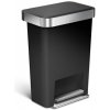 Simplehuman CW1385CB 45 l čierny plast / nerezová oceľ