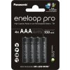 4 x AAA / R03 Nabíjateľná batéria Panasonic Eneloop PRO NEW 930mAh