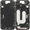 Apple iPhone 16 - Stredný Rám + Tlačidlá Zapínania, Hlasitosti a Kamery (Black), Black