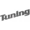 Znak -Tuning plastic- samolepiaci