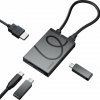 HUB Splitter 4v1 USB TYPE-C na 1x HDMI 4K 3x USB-C PD3.0 10Gbps / Ulanzi H1