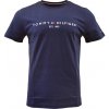 TOMMY HILFIGER JEANS T-shirt men cotton Modrá GR61150 - Veľkosť: L
