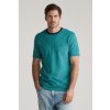 Gant 4-COL oxford Regular SS Tropic blue