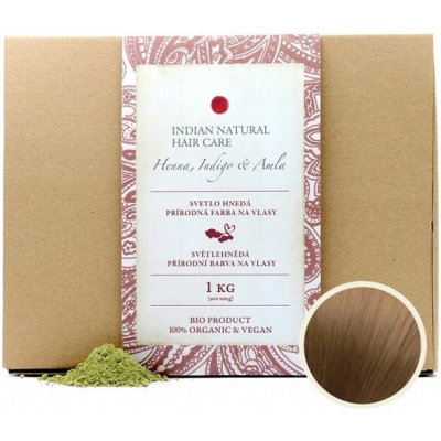 Henna Indigo & Amla svetlohnedá 1000 g