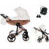 JUNAMA Glow V2 + Cybex Aton B2 i-Size 01 white/copper 2022
