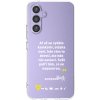 Picasee silikónový prehľadný obal pre Samsung Galaxy A54 5G A546B - Kazma - SVĚT PATŘÍ TĚM, CO SE NEPOSEROU