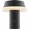 | Brilliant -LED Stm nabíjacia dotyková stolová lampa KINICH LED/2,5W/5V 2700K čierna | G60265/76