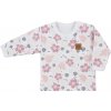 Dojčenské tričko s dlhým rukávom Koala Flowers Ružová 62 (3-6m)