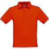 B&C detská polokošeľa Safran/kids Polo ORANŽOVÁ