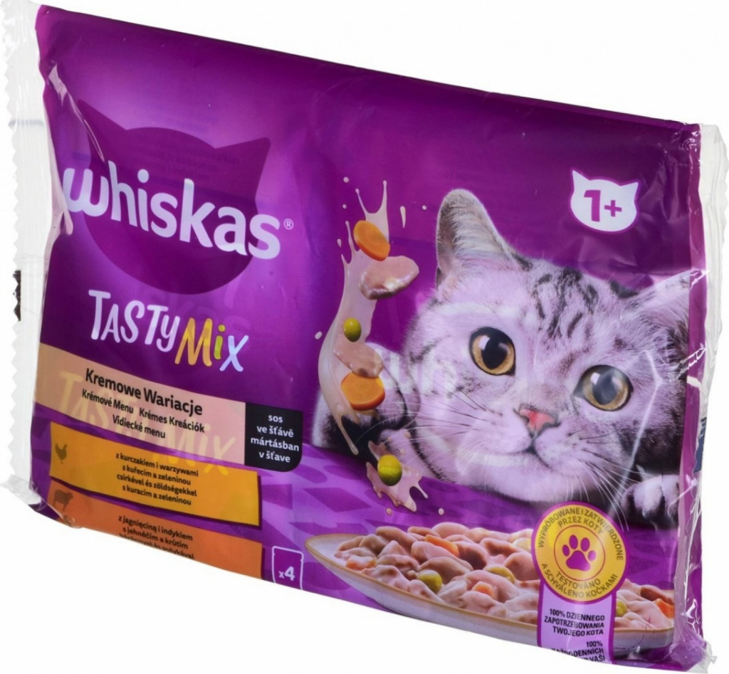 Whiskas Tasty Mix Creamy Creations 4 x 85 g