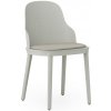 Normann Copenhagen Stolička Allez Chair Ultra Leather – teplá sivá