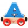 Bigjigs Rail Vagónik drevené vláčikodráhy - Písmeno A