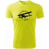 Still Plays With Planes - Pánske tričko Fantasy športové - L ( Neonová žltá )