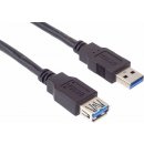 PremiumCord ku3paa05bk prodlužovací USB 3.0, 0,5m