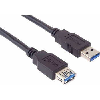 PremiumCord ku3paa05bk prodlužovací USB 3.0, 0,5m