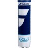 Tenisové loptičky Babolat Gold All Court 4 ks žlté 502085 OS
