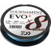 Daiwa Splietaná Šnúra EVO+ Multi Color 300 m - 0,16 mm 12,2 kg