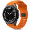 Tech-Protect Silicone Line na Samsung Galaxy Watch 4 / 5 / 5 Pro / 6 / 7 / FE, oranžový TEC313594 (TEC313594)