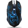 Esperanza Herná myš s LED podsvietením 6D USB SCORPIO, modrá 72692 EGM203B