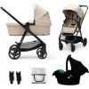 Kinderkraft 3in1 NEWLY sand beige + MINK PRE 2023