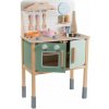 Dětská kuchyňka Jouéco Dřevěná kuchyňka s příslušenstvím