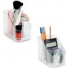 Kozmetický stojan, organizér na stôl s 3 priehradkami PETITE