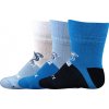 VoXX® 3PACK Ponožky VoXX Sebík - mix B - chlapec Veľkosť: 14-17 (9-11)