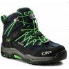 CMP Kids Rigel Mid Trekking Shoe Wp blue/gecko 29