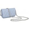 NovaKabelka.sk Milva Celeste kožená talianska crossbody kabelka modrá