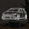 Beling 3D lampa, Mercedes A45 AMG, 16 farebná O16