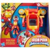 Marvel Iron Man Super Team Vehicle Roc 2v1 Iron Man Hasbro G1474