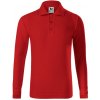 Malfini polokošile Pique Polo LS MAL-2410707 červená
