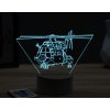 Beling 3D lampa,SA 321 Super Frelon,16 farebná ULA69