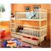 Nábytek PEGAS s.r.o. Dětská patrová postel z masivu ALEXANDR