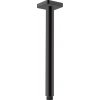 Hansgrohe Vernis Shape - Prívod od stropu 300 mm, čierna matná 26407670