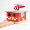Bigjigs Rail vláčkodráha Depo hasičská stanica