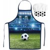 Javoli Chlapčenská zástera s čiapkou Futbalový štadión